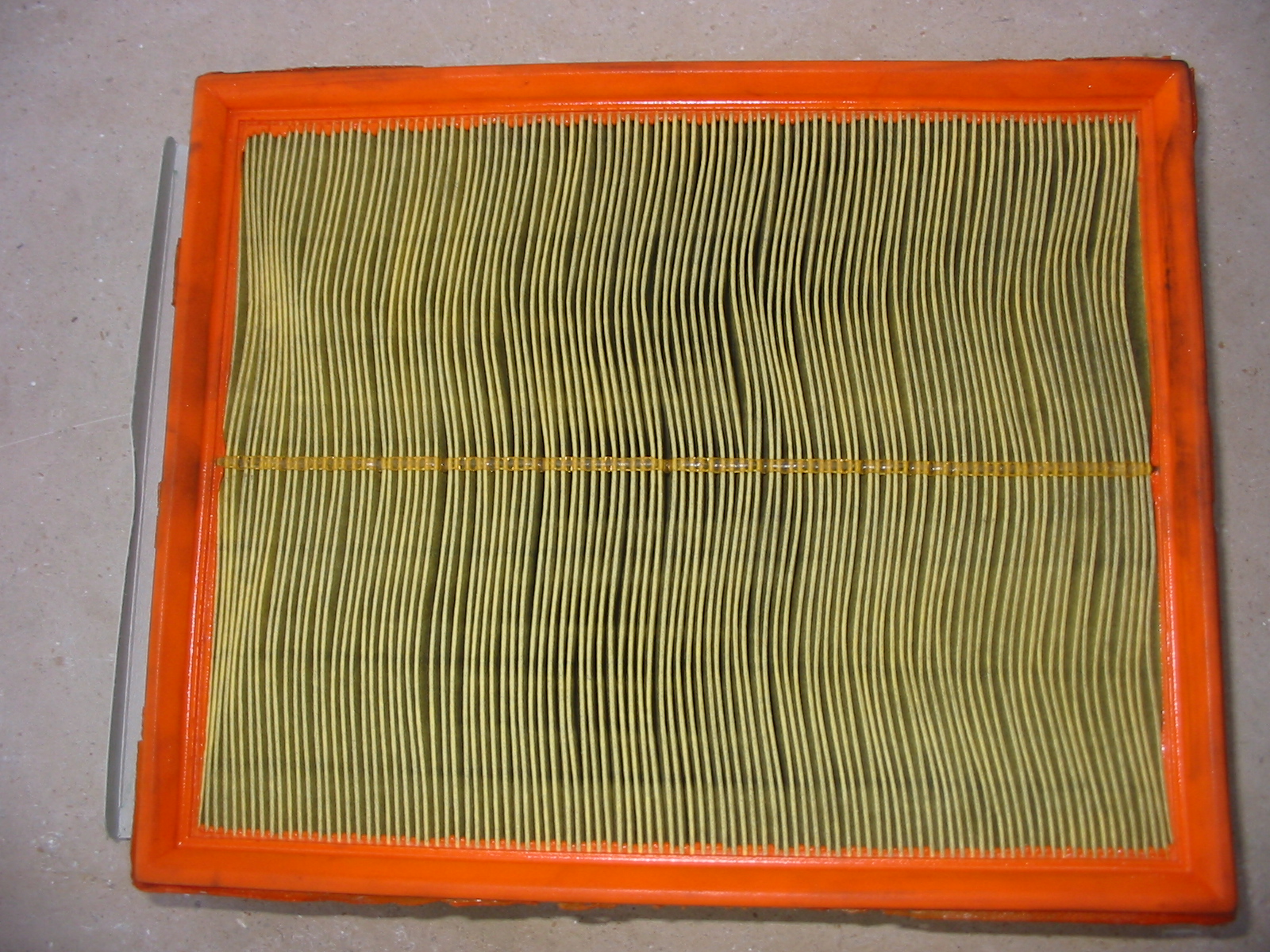 Filtro de aire rectangular